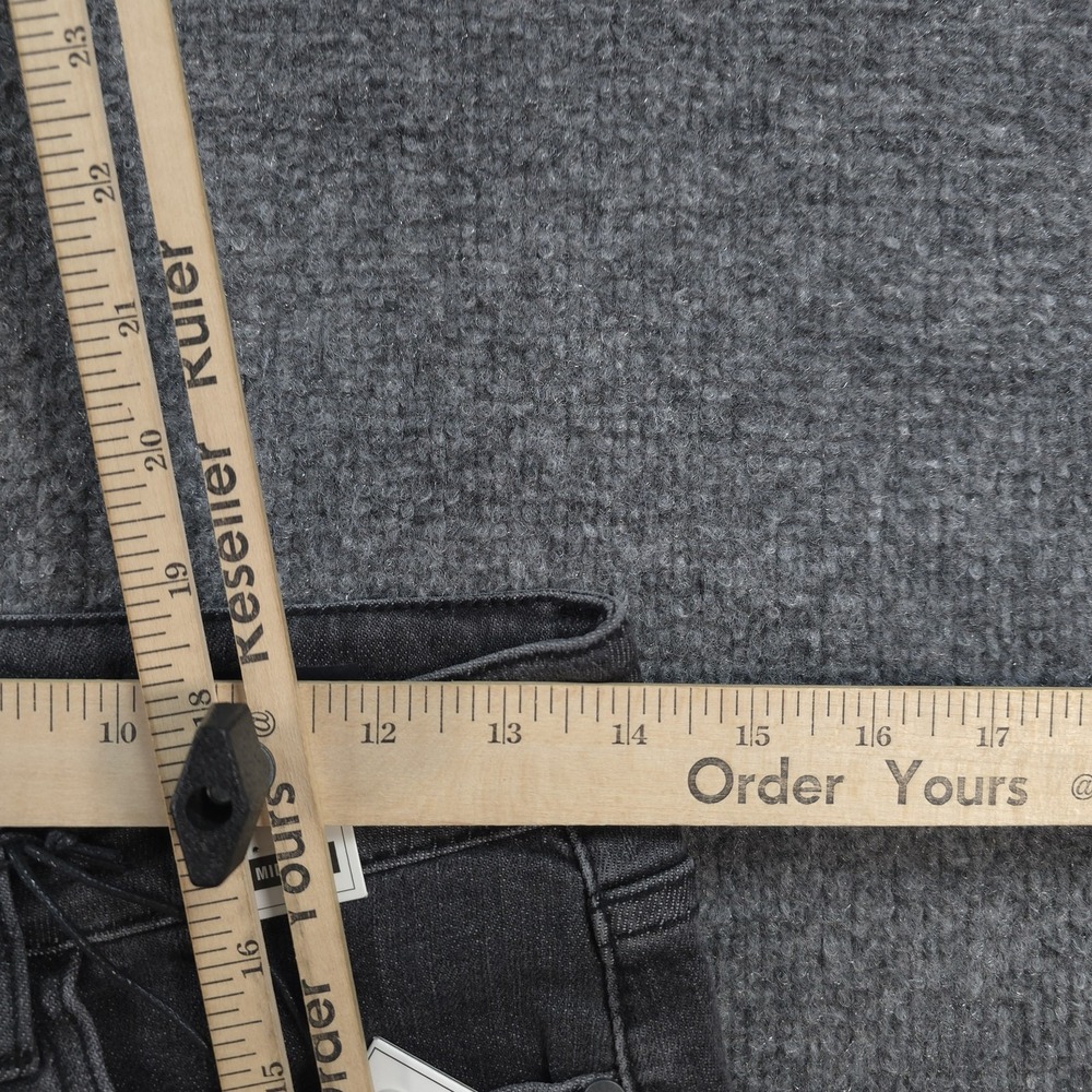 Judy Blue Jeans Womens 5/27 Black Boyfriend Mid Rise Relaxed Stretch Denim NEW - Picture 7 of 14
